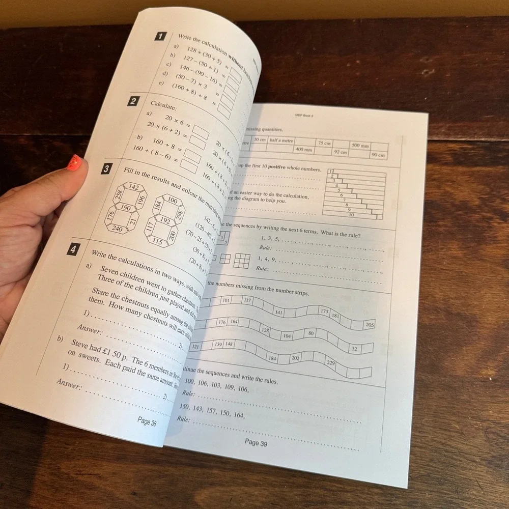 Mathematics Enhancement Programme MEP Practice‎ Book 3 Primary Education USED